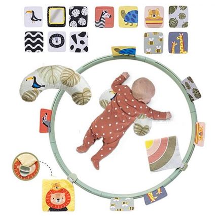 Taf Toys - Tummy time κέντρο αναπτυξιακών δραστηριοτήτων δ. 90 cm savanna