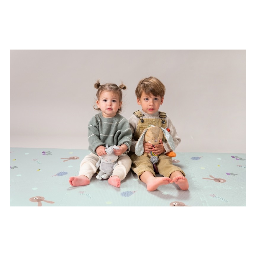 Taf Toys - XL παιδικό στρώμα παιχνιδιού παζλ Κήπος