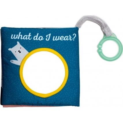 Taf Toys - Εκπαιδευτικό υφασμάτινο βιβλιαράκι αρκούδα