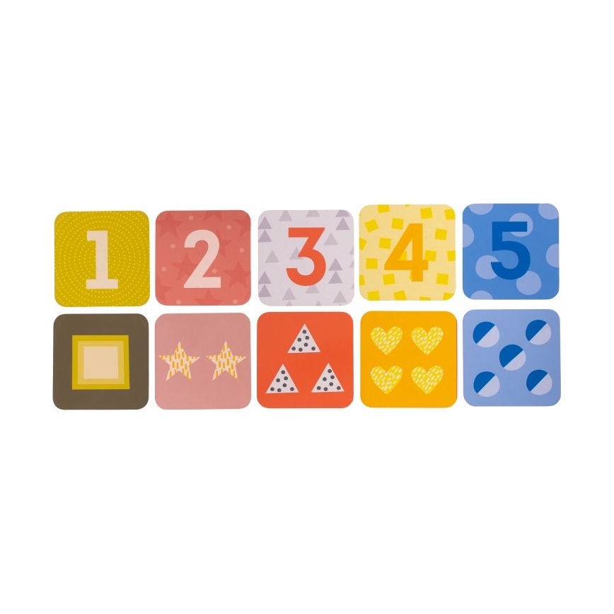 Taf Toys - Βρεφικό παιχνίδι με κάρτες 18 τμχ