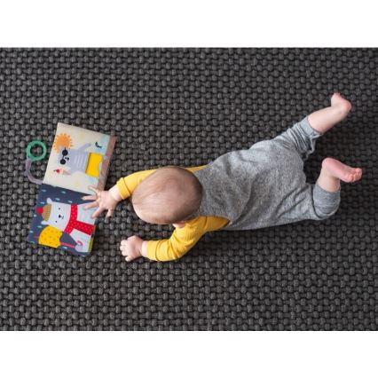Taf Toys - Εκπαιδευτικό υφασμάτινο βιβλιαράκι αρκούδα