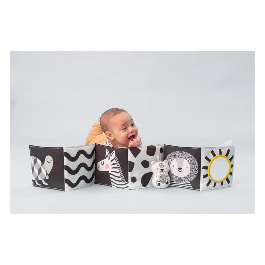 Taf Toys - Υφασμάτινο βιβλίο δραστηριοτήτων 3σε1 savanna