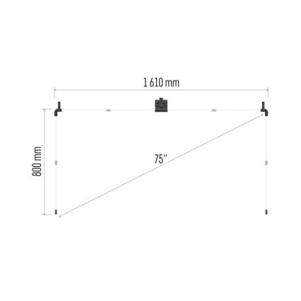 Ταινία LED RGBIC για τηλεόραση GoSmart LED/24W/230V 75