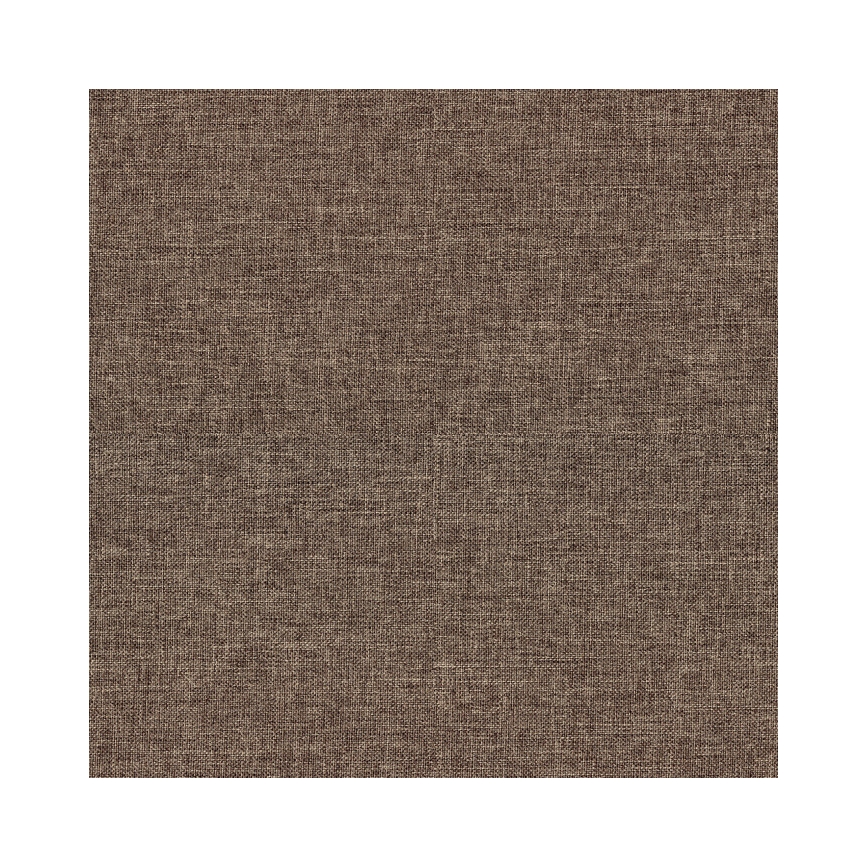 Ταπετσαρισμένο κρεβάτι GEORGE 90x200 cm με χώρο αποθήκευσης και στρώμα, καφέ