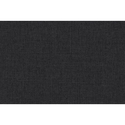 Ταπετσαρισμένο ντιβάνι-κρεβάτι με αναστρέψιμη κεφαλή (αριστερά/δεξιά) ARLY 110x200 cm ανθρακί/λευκό