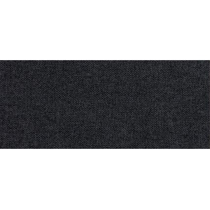 Ταπετσαρισμένος πολυλειτουργικός γωνιακός καναπές-κρεβάτι σε σχήμα U YORK γκρι/μαύρο