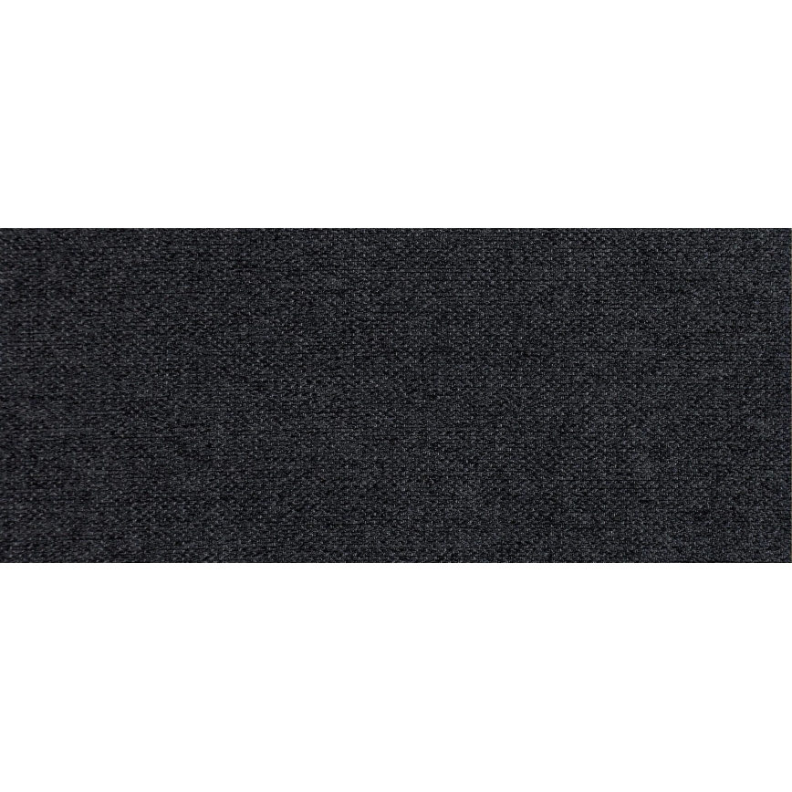 Ταπετσαρισμένος πολυλειτουργικός γωνιακός καναπές-κρεβάτι σε σχήμα U YORK γκρι/μαύρο