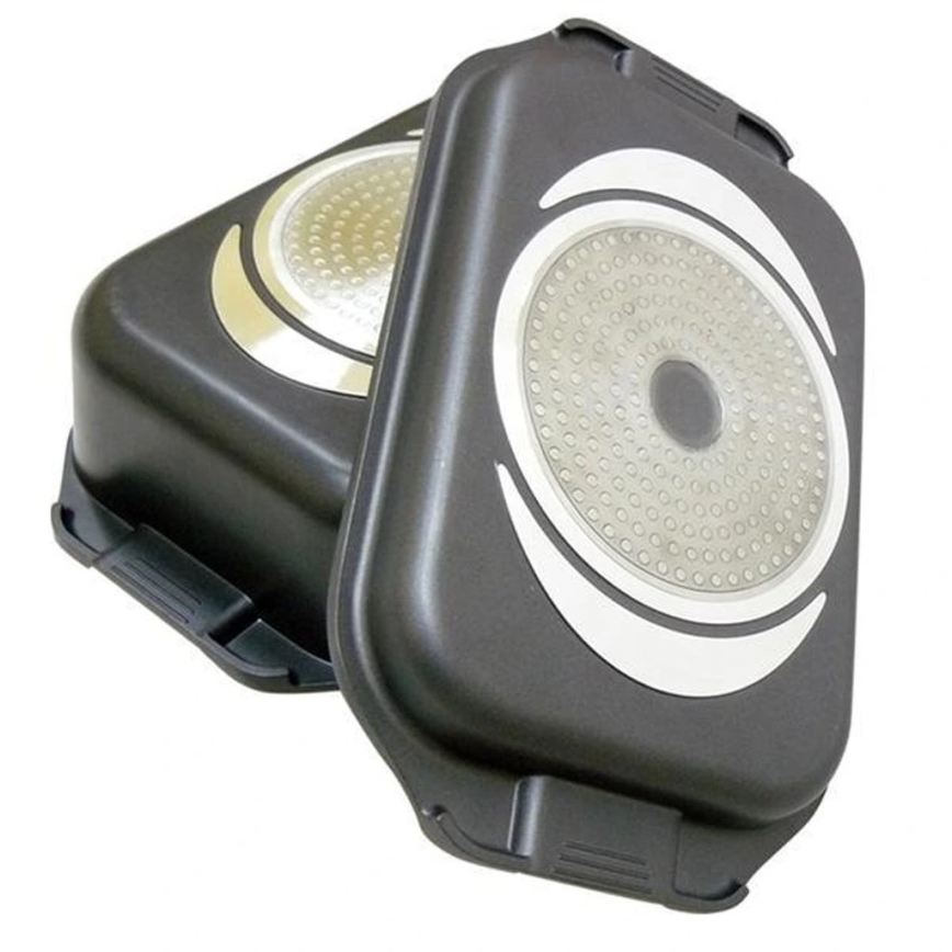 Ταψί συμβατό με επαγωγικές εστίες 2-σε-1 TORO 9 l 42x25 cm μαύρο