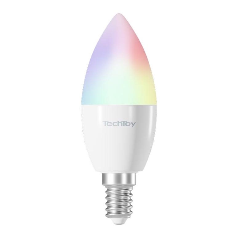 TechToy - LED RGB Smart dimmable λαμπτήρας E14/4,4W/230V 2700-6500K Wi-Fi