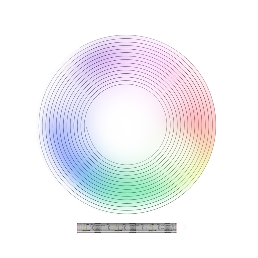 TechToy - LED RGB Εξωτερική έξυπνη ταινία επέκταση 3 m LED/10W Wi-Fi IP44