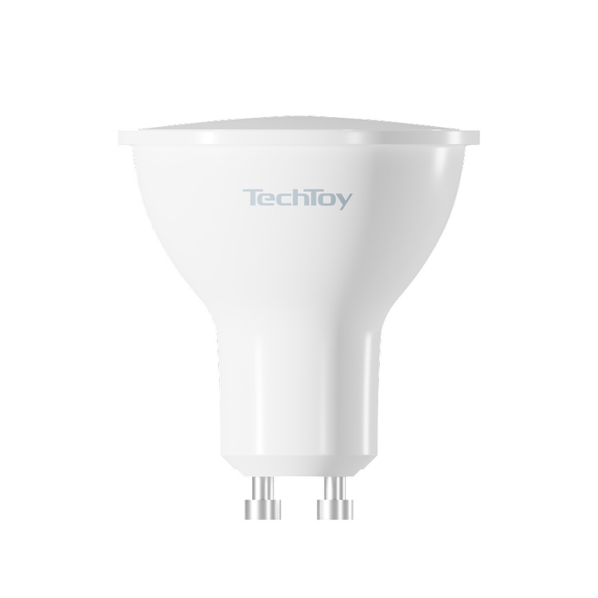 TechToy - LED RGB Έξυπνος ρυθμιζόμενος λαμπτήρας GU10/4,5W/230V 2700-6500K Wi-Fi