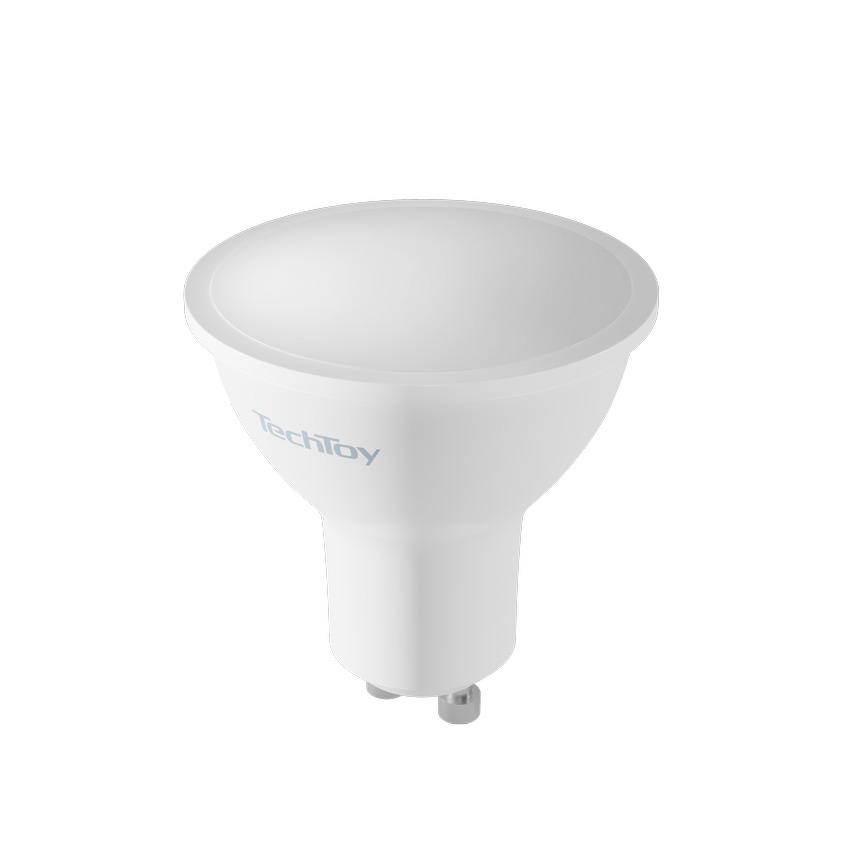 TechToy - LED RGB Έξυπνος ρυθμιζόμενος λαμπτήρας GU10/4,5W/230V 2700-6500K Wi-Fi