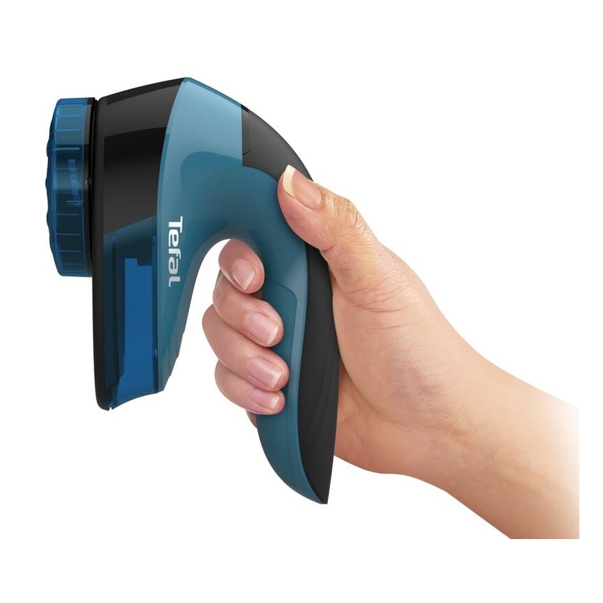 Tefal - Αποχνουδωτής LINT 2xAA μαύρο/μπλε