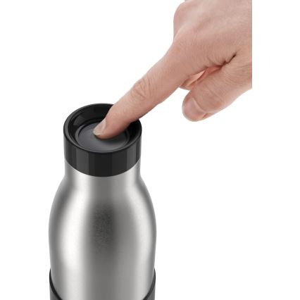 Tefal - Bottle 500 ml BLUDROP ανοξείδωτο ατσάλι/μαύρο