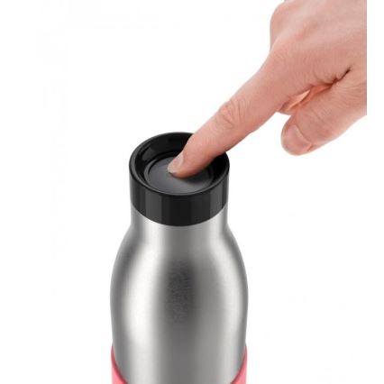 Tefal - Bottle 500 ml BLUDROP ανοξείδωτο ατσάλι/ροζ