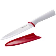 Tefal - Ceramic knife chef INGENIO 16 cm λευκό/κόκκινο