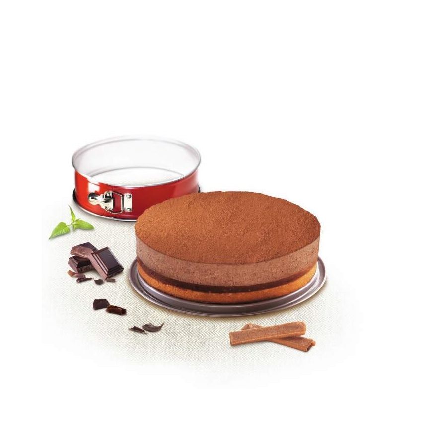 Tefal - Collapsible cake form DELIBAKE 27 cm κόκκινο