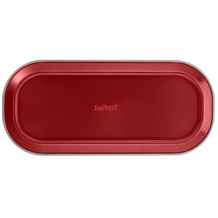 Tefal - Collapsible οβάλ baking form DELIBAKE 30x11 cm κόκκινο