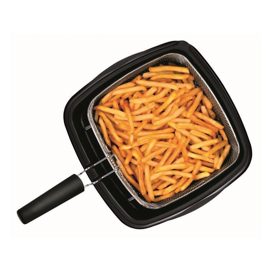 Tefal - Deep fryer 2 l VERSALION DE LUXE 7in1 1600W/230V μαύρο
