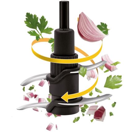 Tefal - Electric chopper 500 ml MASTERCHOP XL 500W/230V λευκό