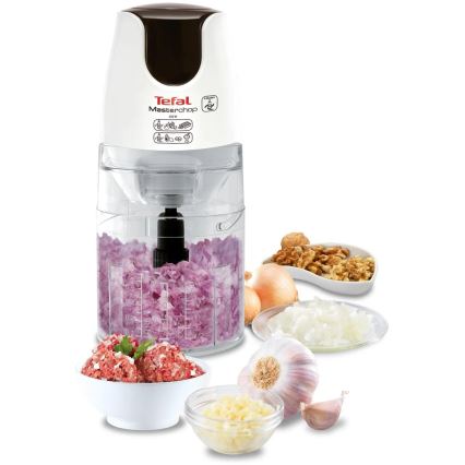 Tefal - Electric chopper 500 ml MASTERCHOP XL 500W/230V λευκό