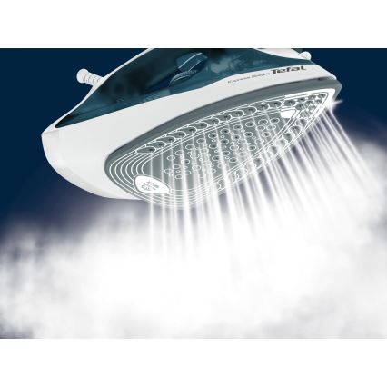 Tefal - Σίδερο ατμού EXPRESS STEAM 2400W/230V σε τιρκουάζ χρώμα