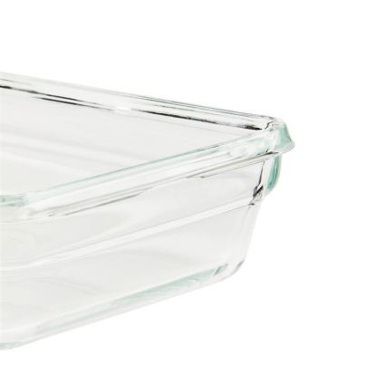 Tefal - Food container 0,45 l MSEAL GLASS κόκκινο/Γυαλί