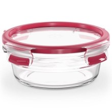 Tefal - Food container 0,6 l MSEAL GLASS κόκκινο/Γυαλί