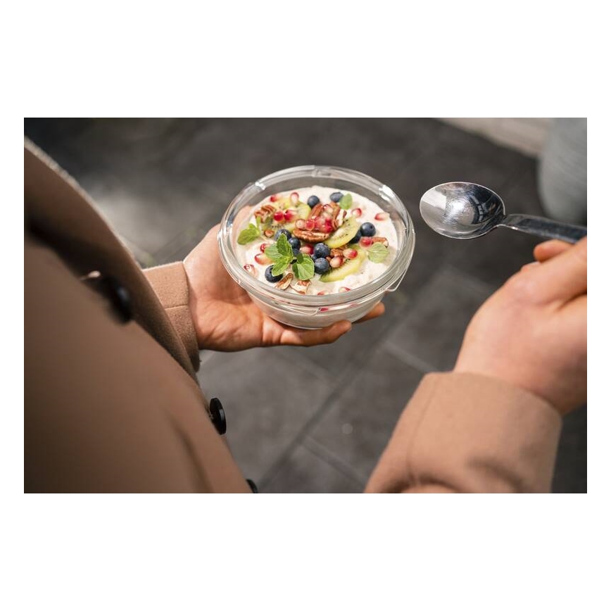 Tefal - Food container 0,6 l MSEAL GLASS κόκκινο/Γυαλί