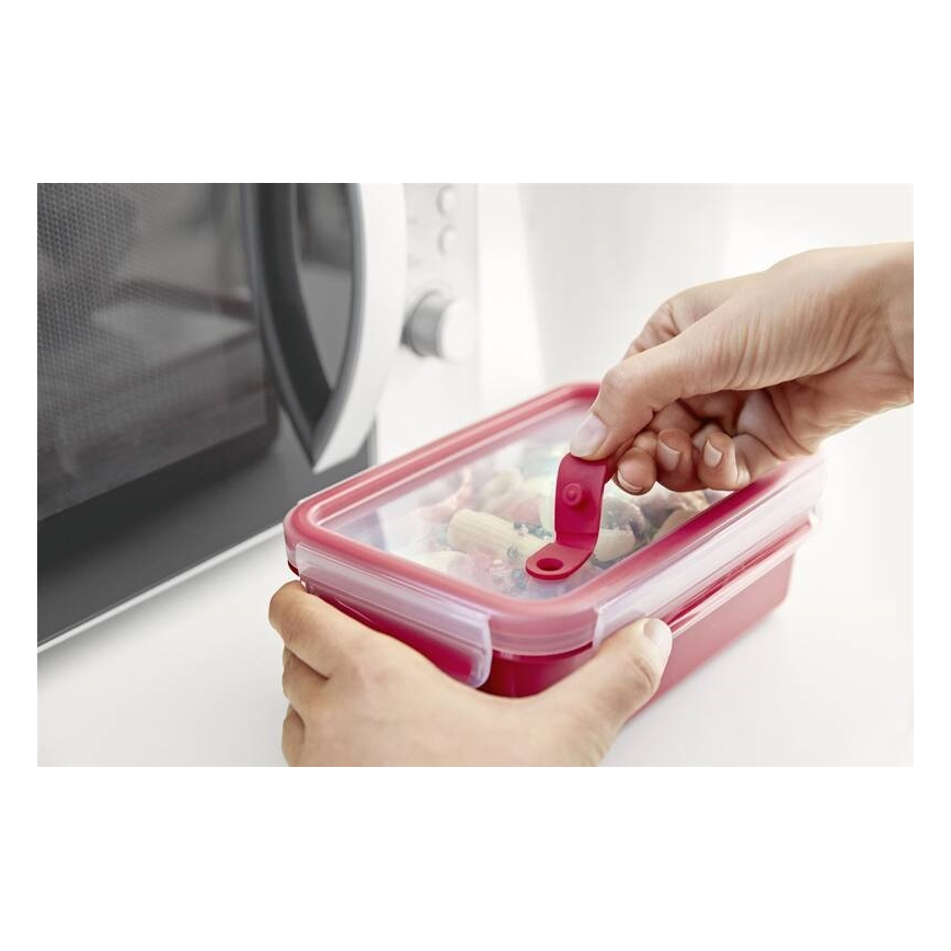 Tefal - Food container 1,2 l MASTER SEAL MICRO κόκκινο