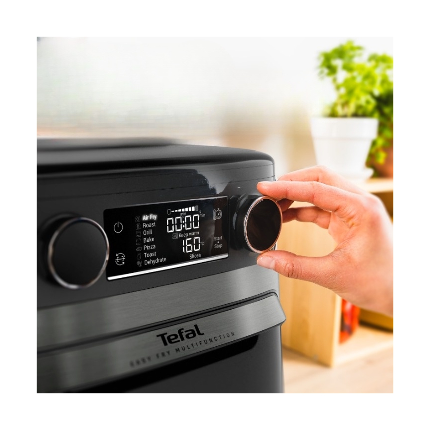 Tefal - Φριτέζα αέρος 15 l EASY FRY 9v1 1800W/230V μαύρη