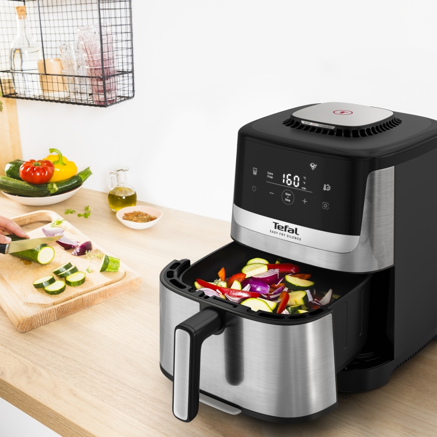Tefal - Φριτέζα αέρος 5 l EASY FRY SILENCE 10 σε 1 1400-1670W/230V