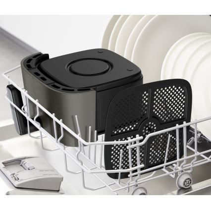 Tefal - Φριτέζα Αέρος 5 L EASY FRY SILENCE COAL 1400-1670W/230V