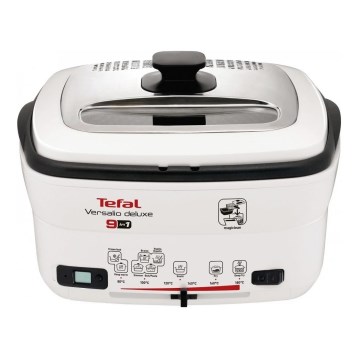 Tefal - Φριτέζα πολυμάγειρας 9σε1 VERSALIO DE LUXE 1600W/230V 2 l λευκό