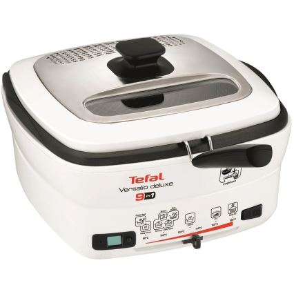 Tefal - Φριτέζα πολυμάγειρας 9σε1 VERSALIO DE LUXE 1600W/230V 2 l λευκό