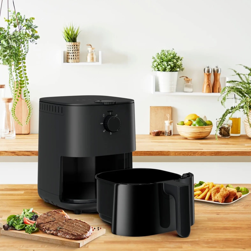 Tefal - Φριτέζα θερμού αέρα 3,5 l EASY FRY&GRILL 1030W/230V μαύρο
