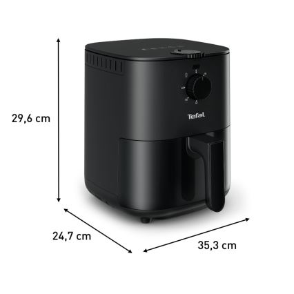 Tefal - Φριτέζα θερμού αέρα 3,5 l EASY FRY&GRILL 1030W/230V μαύρο