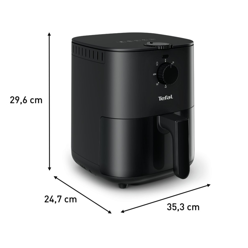 Tefal - Φριτέζα θερμού αέρα 3,5 l EASY FRY&GRILL 1030W/230V μαύρο
