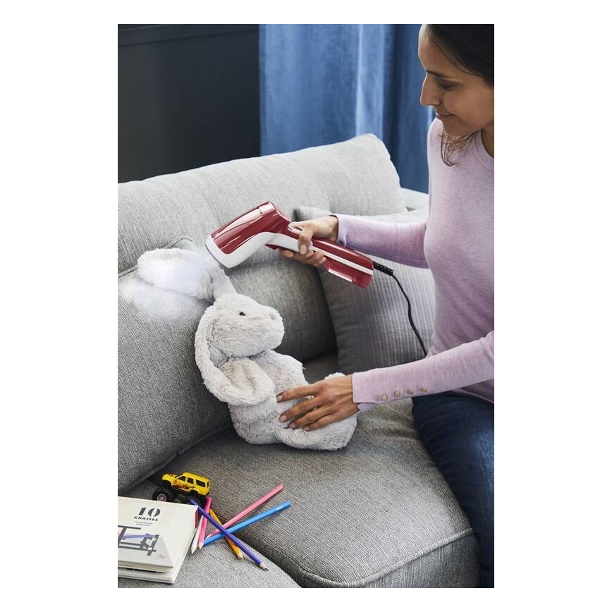 Tefal - Φορητός ατμοκαθαριστής ρούχων ACCESS STEAM FIRST 1300W/230V βυσσινί