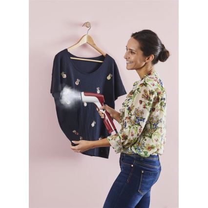 Tefal - Φορητός ατμοκαθαριστής ρούχων ACCESS STEAM FIRST 1300W/230V βυσσινί