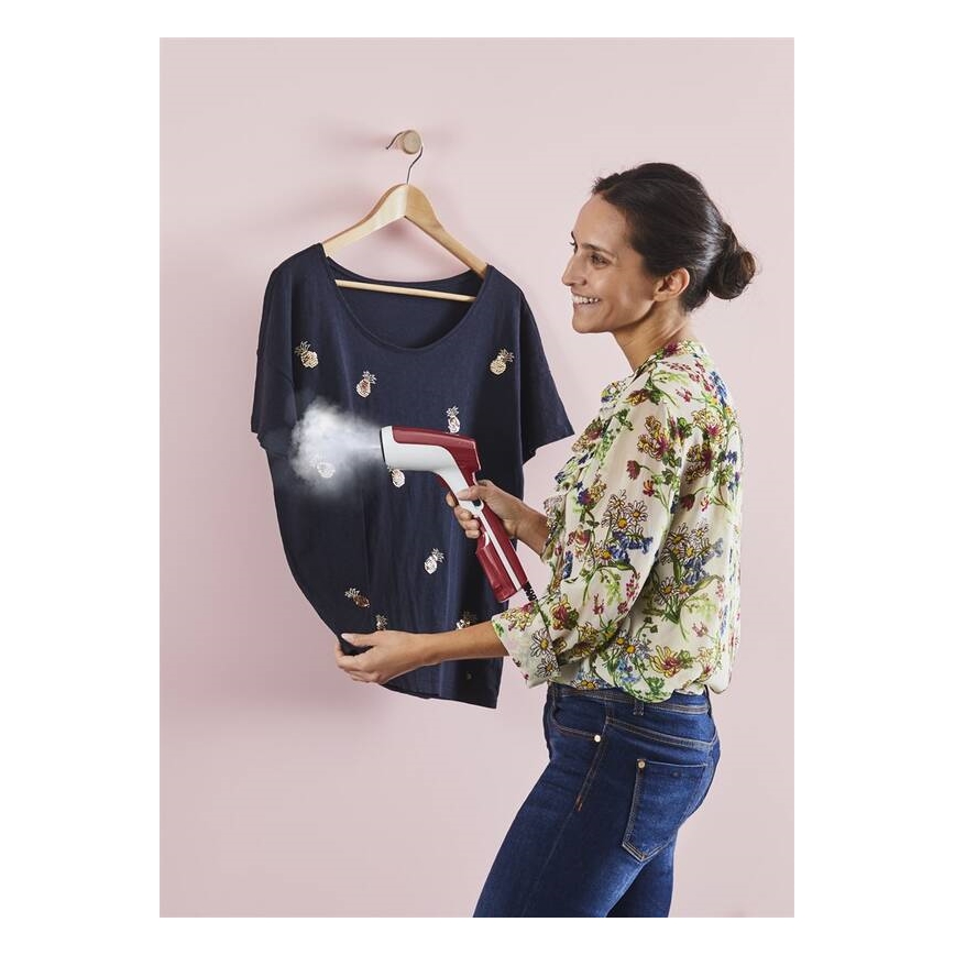 Tefal - Φορητός ατμοκαθαριστής ρούχων ACCESS STEAM FIRST 1300W/230V βυσσινί