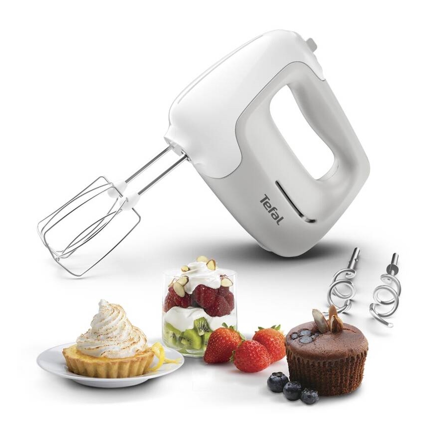 Tefal - Handheld mixer PREP'MIX+ 450W/230V γκρι/λευκό