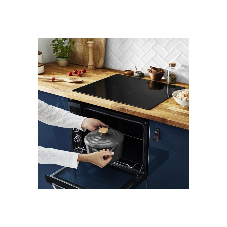 Tefal - Κατσαρόλα με καπάκι AIR 20 εκ. ανθρακί