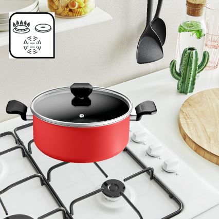 Tefal - Κατσαρόλα με καπάκι EASY START 24 cm