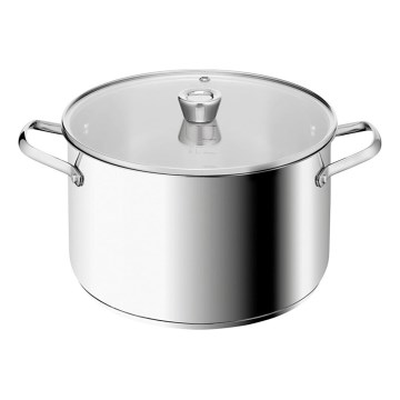 Tefal - Κατσαρόλα με καπάκι EMOTION+ XL 28 εκ.