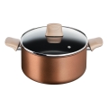 Tefal - Κατσαρόλα με καπάκι RESPECT διάμετρος 24 εκ.
