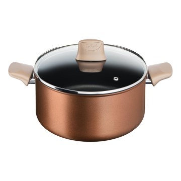 Tefal - Κατσαρόλα με καπάκι RESPECT διάμετρος 24 εκ.