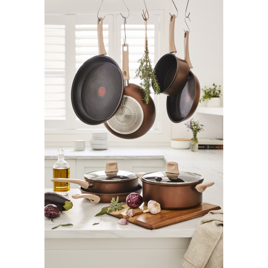 Tefal - Κατσαρόλα με καπάκι RESPECT διάμετρος 24 εκ.