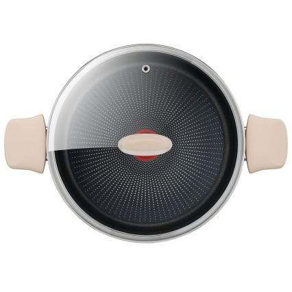 Tefal - Κατσαρόλα με καπάκι RESPECT διάμετρος 24 εκ.