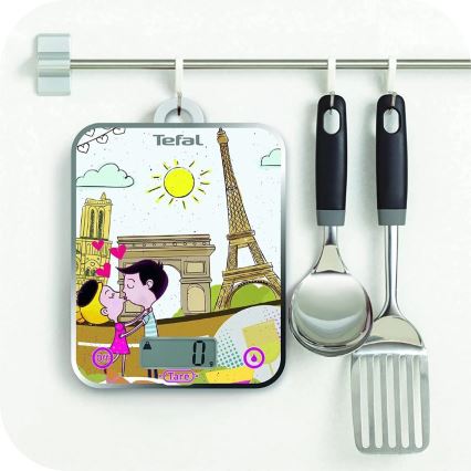 Tefal - Kitchen scale OPTISS ΠΑΡΙΣΙ 2xAAA